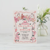 Invitation Amies de Funny Ho Ho Ho Fête de Noël Adulte (Debout devant)