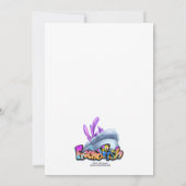Invitation AmiPoisson mignon poisson caricature poisson (Dos)
