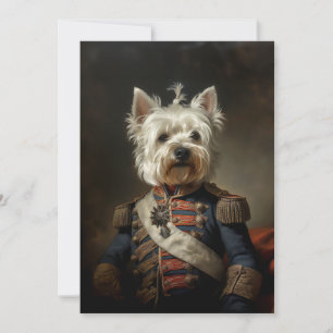 Invitation Amiral West Highland Terrier