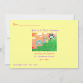 Invitation Amis à chaque étape de la manière (Dos)