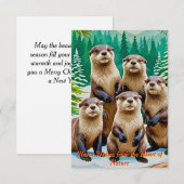 Invitation Amis de la loutre (Devant / Derrière)