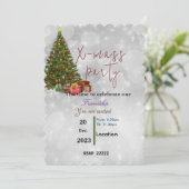 Invitation Amis de Noël (Debout devant)