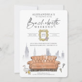 Invitation AMIS™ | Dernier Fling avant la ceinture Bacheloret (Devant)