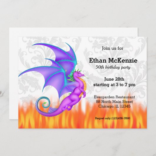 Invitation Amis d'Imaginaire (Devant / Derrière)