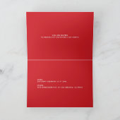 Invitation Amis mignon bracelet d'amitié rouge Valentine's (Intérieur)