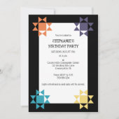 Invitation Amish Quilt Imprimer Quilt Thème Personnalisé (Devant)