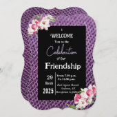 Invitation amitié (Devant / Derrière)