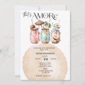 Invitation Amore | Réception de mariage à l'aquarelle (Devant)