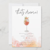 Invitation Amore Spritz Fête des mariées (Devant)