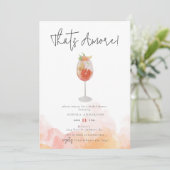 Invitation Amore Spritz Fête des mariées (Debout devant)