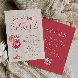 Invitation Amour à la Fête des mariées All-in-One First Sprit