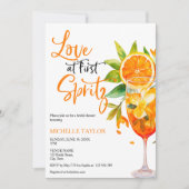 Invitation Amour À La Fête des mariées D'Été Du Premier Sprit (Devant)