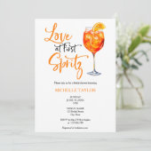 Invitation Amour À La Fête des mariées D'Été Du Premier Sprit (Debout devant)