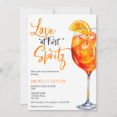 Invitation Amour À La Fête des mariées D'Été Du Premier Sprit (Devant)