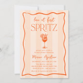 Invitation Amour à la Fête des mariées First Spritz (Devant)