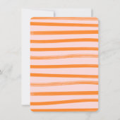 Invitation Amour à la Fête des mariées First Spritz (Dos)