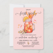 Invitation Amour à la Fête des mariées First Spritz (Devant)