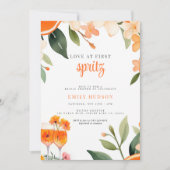 Invitation Amour à la Fête des mariées First Spritz (Devant)