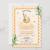 Invitation Amour à la Fête des mariées First Spritz (Devant)