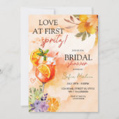Invitation Amour à la Fête des mariées First Spritz (Devant)