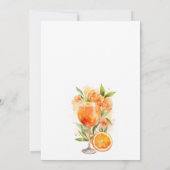 Invitation Amour à l'invitation de la douche nuptiale First S (Dos)