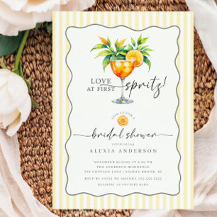 Invitation Amour à l'invitation de la douche nuptiale First S