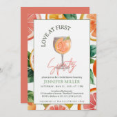 Invitation Amour à l'invitation First Spritz (Devant / Derrière)