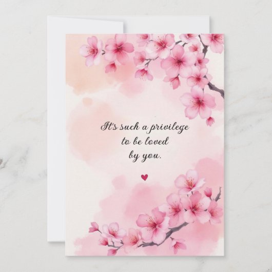 Invitation Amour Anniversaire Mariage (Devant)