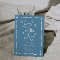 Amour Bizarre Dans L'air Fête de Fiançailles Denim