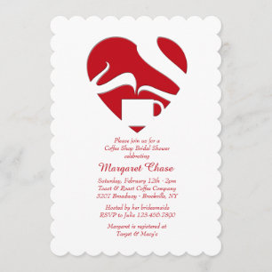 Invitation Amour Café
