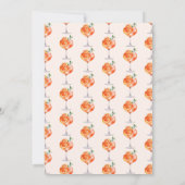 Invitation Amour chic moderne à la Fête des mariées First Spr (Dos)