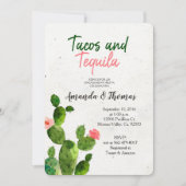 Invitation Amour d'accès de taco d'invitation de FIESTA de (Devant)