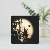 Invitation Amour dans la lumière scintillante de la lune (Debout devant)