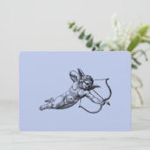 Invitation Amour de Cherub Cupid Vintage (Debout devant)