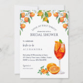 Invitation Amour de Citron Aperol dès le Premier Spritz Fête (Devant)