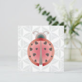Invitation amour de coccinelle (Debout devant)