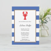 Invitation Amour de homard (Debout devant)