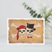 Invitation amour de pirate (Debout devant)