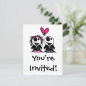 INVITATION AMOUR DE ZOMBIE (Debout devant)