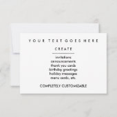 Invitation amour du café (Dos)