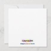 Invitation Amour en Fleur - Hydrangea Calligraphie du cadre d (Dos)