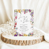 Invitation Amour En Fleur Ressort Fête des mariées Florale