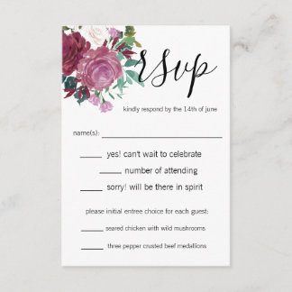 Invitation Amour en fleurs
