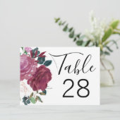 Invitation Amour en fleurs (Debout devant)