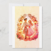 Invitation Amour Enchanteur – Conte de Fée Ensemble (Dos)