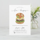 Invitation Amour et Burgers (Debout devant)