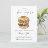 Invitation Amour et Burgers (Debout devant)