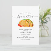 Invitation Amour et Tacos (Debout devant)