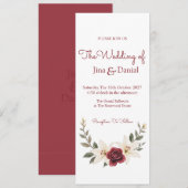 Invitation Amour éternel (Devant / Derrière)