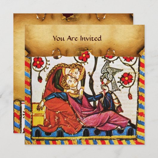 INVITATION AMOUR ÉTERNEL (Devant / Derrière)